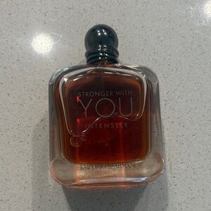 Emporio Armani YOU Intensely Amber Brown Bottle